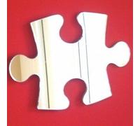 Puzzle Singolo Pezzi a Forma Di Specchi Acrilici ( Varie Taglie Disponibili)