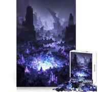 Puzzle Sinister Valley da 1000 pezzi per adolescenti, gioco per allenare la mente, rilassante e divertente, con design da assemblare, regalo perfetto 50x75cm
