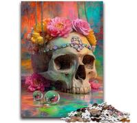 Puzzle Skeleton Art da 1000 pezzi per adolescenti, modello di assemblaggio, ideale come regalo per tutta la famiglia, adatto per bambini di età compresa tra 50 e 75cm