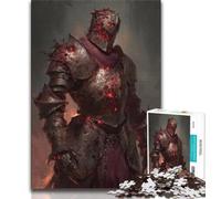 Puzzle "Skeleton Knight" per adolescenti, 1000 pezzi, difficili da completare ma divertenti e divertenti, decorazioni e regali unici per la casa, 38x52cm