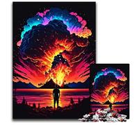 Puzzle "Sky on Fire" per adulti, 1000 pezzi, rompicapo impegnativo per adolescenti, gioco interattivo divertente per famiglie, 26X38CM/10,23x14,96 pollici.