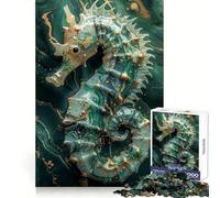 Puzzle Smaragd Cavalluccio Marino da 1000 pezzi per adolescenti, gioco che stimola la logica, rilassante, con bordi di alta qualità e oggetto da collezione 38x26cm