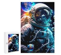 Puzzle sofisticato per adulti, 1000 pezzi, astronauta nello spazio, 188, gioco di famiglia, regalo di compleanno, per gli appassionati di gioco, 1000 pezzi