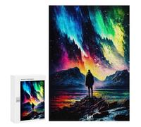 Puzzle sofisticato per adulti, 300 pezzi, Aurora Dreamscape Puzzles per adolescenti, giochi di divertimento, promuove la memoria, ottimo regalo per gli appassionati di gioco, 300 pezzi