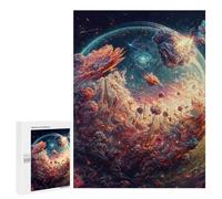 Puzzle sofisticato per adulti, 500 pezzi, Galactic Cataclysm, Cosmic Collision Puzzles per adolescenti, giochi di divertimento, promuove la memoria, ottimo regalo per gli appassionati di gioco, 500