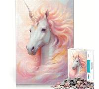 Puzzle "Sogni di Unicorno" da 1000 pezzi,gioco creativo per sviluppare le capacità cognitive,con componenti robusti e facili da tagliare,ideale da portare in viaggio,un vero e proprio regalo