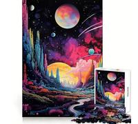 Puzzle "Sogni Vibranti" per Adolescenti, 1000 Pezzi, Gioco di Logica, Relax Lento, Bordi Nitidi, Regalo Festivo (38x52cm)