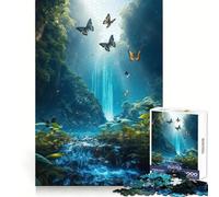 Puzzle "Sogno di Farfalle" per adulti, 1000 pezzi, stimolante per le capacità cognitive, ideale per momenti di relax, con chiusura a scatto, regalo di Natale perfetto (38x52cm)