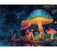 Puzzle sogno Funghi(2) - Puzzle 5000 Pezzi per Adulti - Puzzles Giochi Rilassamento - Bene Confezionamento in Scatola - Stampa ad Alta Definizione Colori Brillanti - Puzzles Legno Impegnativi s7h-766