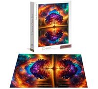 Puzzle Sogno Puzzle 1000 Pezzi Jigsaw Adulti DIY Classici Gioco, Puzzles a Forma di Albero, Giochi Rilassamento e Intelligence per Ragazzi da 14 Anni 75 x 50 cm/1000 pcs con Scatola Regalo B-6815