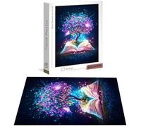 Puzzle Sogno Puzzle 1000 Pezzi Jigsaw Adulti DIY Classici Gioco, Puzzles a Forma di Albero, Giochi Rilassamento e Intelligence per Ragazzi da 14 Anni 75 x 50 cm/1000 pcs con Scatola Regalo B-5654