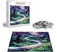 Puzzle Sogno Puzzle 4000 Pezzi Jigsaw Adulti DIY Classici Gioco, Puzzles a Forma di Albero, Rilassamento e Intelligence per Ragazzi da 14 Anni 141x87cm/4000 pcs con Scatola Regalo in Legno H-4714