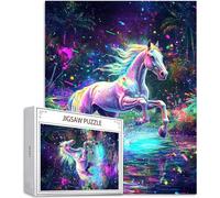 Puzzle Sogno Puzzle 5000 Pezzi Arte per Adulti e Bambini, Cavallo Puzzle Giochi Rilassamento e Intelligence, Jigsaw Adulti Classici legno Gioco, Idea Regalo per Lei o Lui, Decorazione la Casa D-830