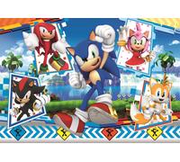 Puzzle Sonic 24 pezzi Maxi per bambini