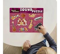 Puzzle sonori Puzzle Peg Board per bambini di 2 3 4 5 anni Regalo di