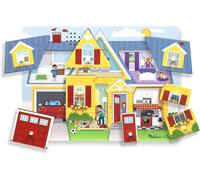 Puzzle Sonoro in Legno per Bambini La Casa Giochi ad Incastro 8 Pezzi 10734 Meli