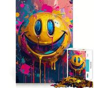 Puzzle "Sorrisi che rallegrano le giornate" per adolescenti, 1000 pezzi, gioco di logica fine, passatempo rilassante, bordo netto, pezzo da collezione 50x75cm
