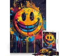 Puzzle "Sorrisi su volti colorati" per adolescenti, 1000 pezzi, rompicapo per la mente, divertimento rilassante, arte da assemblare, regalo adorabile 38x52cm