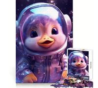 Puzzle Space Baby Duck da 1000 pezzi per adulti, ideale per rafforzare la memoria, per un divertimento informale, con bordi netti e un design classico (38x52cm)