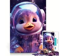 Puzzle Space Baby Duck da 1000 pezzi per adulti, ideale per rafforzare la memoria, per un divertimento informale, con bordi netti e un design classico (38x52cm)