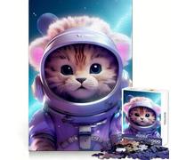 Puzzle Space Baby Lion da 1000 pezzi per adolescenti, stimola la memoria, facile da realizzare, con bordi puliti, a sorpresa per Natale (50x75cm)