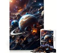 Puzzle Space Chaos da 1000 pezzi per adulti e ragazzi, gioco di abilità rilassante e divertente, con bordi precisi, ideale come regalo per le festività (50x75cm)