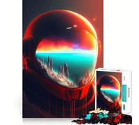 Puzzle "Space Is Wild" da 1000 pezzi per adulti, gioco di logica e allenamento mentale, ideale per la famiglia, con taglio di precisione e regalo creativo (38x26cm)