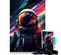 Puzzle "Space Is Wild" da 1000 pezzi per adulti, gioco per allenare la mente, morbido e rilassante, da assemblare, un regalo perfetto (38x52cm)