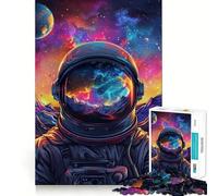 Puzzle "Space Is Wild" da 1000 pezzi per ragazzi, gioco di logica fine, facile da usare, bordi precisi, regalo per le feste (38x52cm)