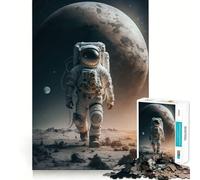 Puzzle "Space Is Wild" da 1000 pezzi per ragazzi, stimola la memoria, facile da realizzare, con bordi puliti, a sorpresa per Natale (50x75cm)
