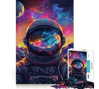 Puzzle "Space Is Wild" per adulti, 1000 pezzi, gioco di logica e rilassamento, taglio solido, piacevole sorpresa (38x26cm)