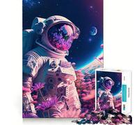 Puzzle "Space Is Wild" per adulti, 1000 pezzi, gioco intelligente, rilassante e divertente, da assemblare, regalo perfetto (38x52cm)