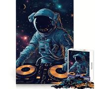 Puzzle Space Jam Party da 1000 pezzi per adolescenti, gioco di logica mentale, silenzioso, tranquillo, taglio preciso, articolo dei desideri di Babbo Natale (38x26cm)