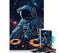 Puzzle Space Jam Party da 1000 pezzi per adolescenti, gioco di logica mentale, silenzioso, tranquillo, taglio preciso, articolo dei desideri di Babbo Natale (38x26cm)