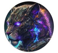 Puzzle Space Lions da 1000 pezzi per adulti, puzzle in cartone per adulti, decorazione per la casa, gioco rompicapo per adolescenti e interazione familiare, 67,5x67,5 cm.