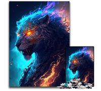 Puzzle Space Lions da 1000 pezzi, regalo, puzzle impegnativo, gioco rompicapo interattivo per famiglie, adatto dai 14 anni in su, 50x75CM/19,68x29,52 pollici.