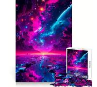 Puzzle Space Mirror da 1000 pezzi per adulti, ideale per rafforzare la memoria, per un divertimento informale, con bordi netti e un design classico (50x75cm)