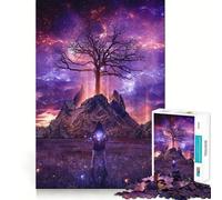 Puzzle Space Soul difficile per adulti, 1000 pezzi, giocattolo intelligente, divertimento casual, taglio preciso, regalo artistico 38x26cm