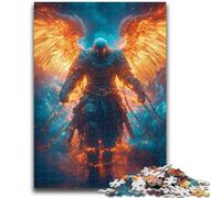 Puzzle Space Warrior da 1000 pezzi per adolescenti e adulti, aiuta il cervello a esercitare i giocattoli avvincenti per coltivare la pazienza, decorazione perfetta 50x75cm