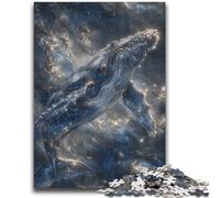 Puzzle Space Whale da 1000 pezzi per adulti, regalo, gioco stimolante e gioco per famiglie, ideale come regalo per tutta la famiglia (50x75cm)