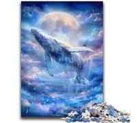 Puzzle Space Whale per adolescenti, 2000 puzzle, giochi educativi, decorazioni da parete, regali unici per compleanno e Natale (70X100cm)