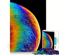 Puzzle spaziale da 1000 pezzi per adulti, sfida per la mente, gioco di gruppo, design chiaro e grazioso, regalo 50x75cm