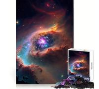 Puzzle spaziale difficoltoso per adulti, 1000 pezzi, migliora la memoria, rilassa la mente, bordi netti, elegante regalo (50x75cm)