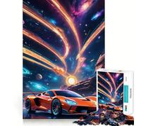 Puzzle spaziale difficoltoso per adulti, 1000 pezzi, sfida mentale, svago rilassante, taglio preciso, regalo memorabile (38x52cm)