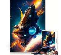Puzzle spaziale nucleare da 1000 pezzi per adulti e ragazzi, gioco cognitivo, svago divertente, assemblaggio di modelli, regalo festivo 38x52cm