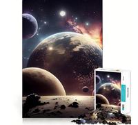 Puzzle Spazio e Pianeti per Ragazzi, 1000 Pezzi, Gioco di Mente, Rilassante, Taglio Preciso, (38x26cm)