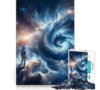 Puzzle Spazio è un labirinto per adulti, 1000 pezzi, gioco intelligente, tranquillo, con un motivo da assemblare, (38x52cm)