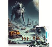 Puzzle "Spazio Inespugnabile" da 1000 pezzi,gioco per lo sviluppo delle capacità cognitive,superficie liscia e priva di sbavature,attività rilassante di gruppo al chiuso (38x52cm)