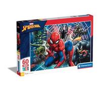 Clementoni - Puzzle Spiderman 60 maxi - 40-99 Pezzi