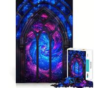 Puzzle Spiral Cosmos da 1000 pezzi per adulti, gioco intelligente antistress, assemblaggio a sorpresa natalizio 38x52cm